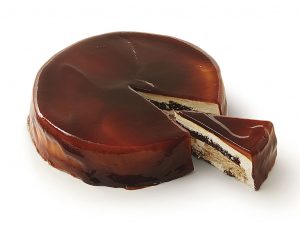 TARTA DE GALLETA CON CARAMELO