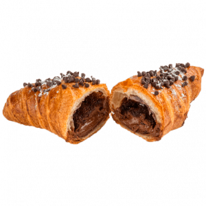 Croissant relleno de chocolate