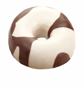 Donut Blanco y Negro