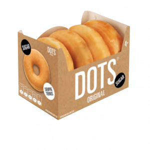 Pack 4 Dots Glass