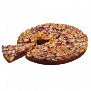 Tarta de frutos rojos y chocolate