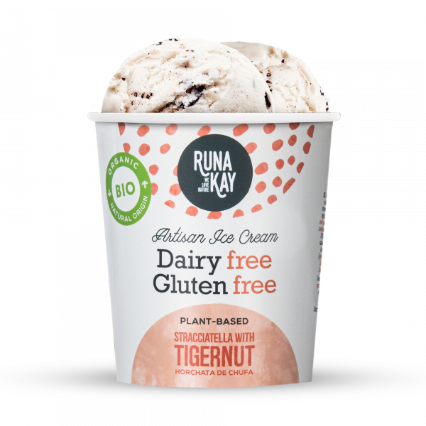 Stracciatella de Chufa Veganos sin Gluten, sin Lácteos